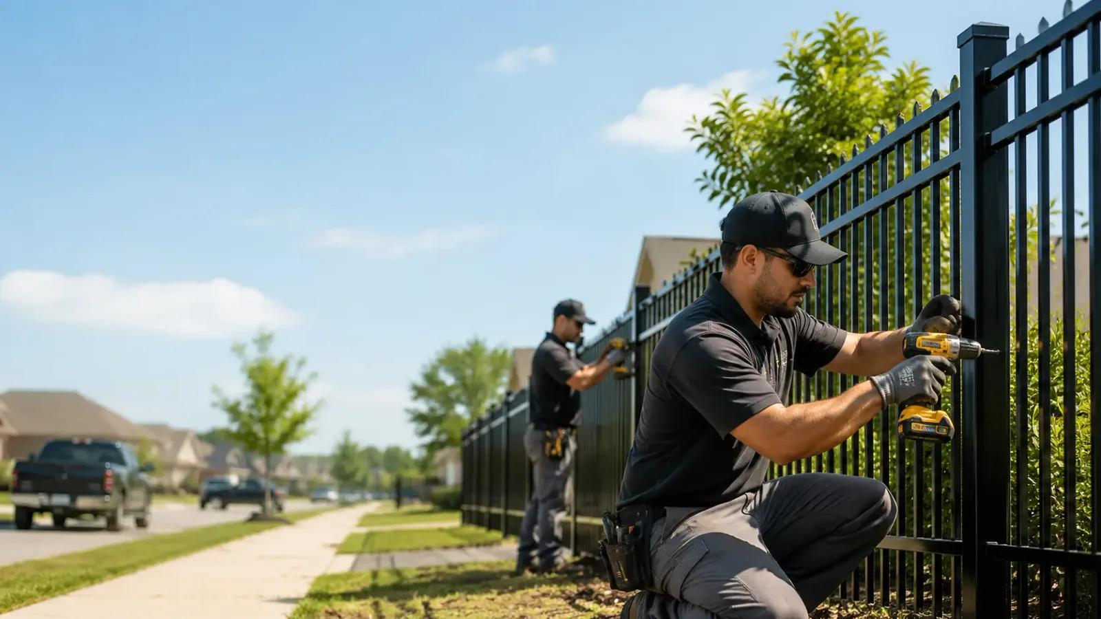 Metal Fence Installation in Centerville, AR